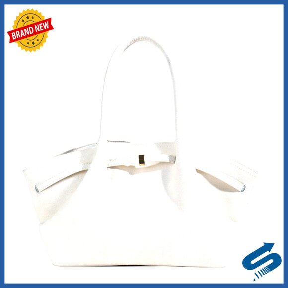 Handbags - Faux Suede Tote Bag Vintage Chic Spacious Hobo Handbag Shoulder Purse